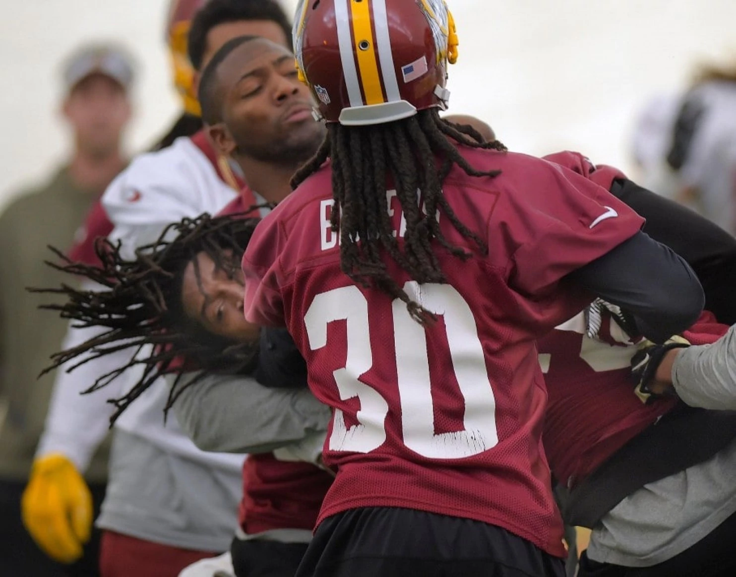 Bashaud Breeland Andre Roberts and Bashaud Breeland decline to comment on