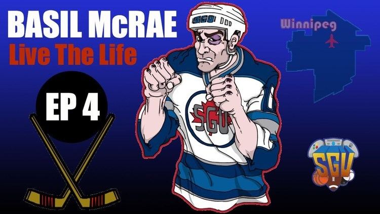 Basil McRae NHL 14 Basil McRae Live The Life Enforcer EP4 NHL Debut YouTube