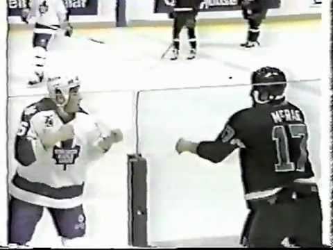 Basil McRae Craig Berube vs Basil McRae Round 3 YouTube