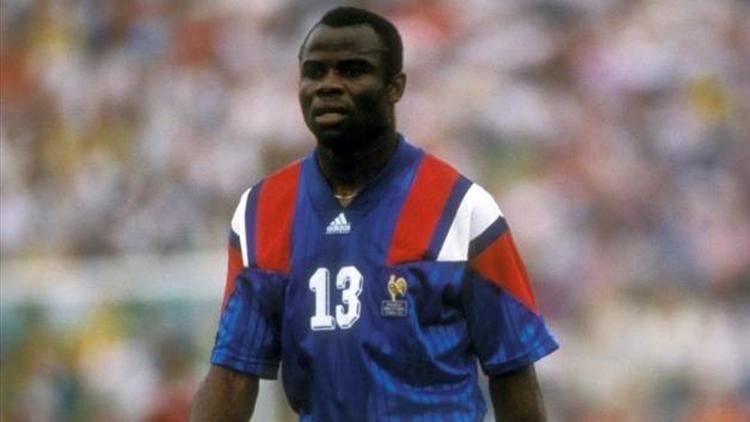 Basile Boli Basile Boli dfenseur Equipe France Foot et Olympique de