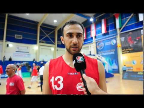 Bassel Bawji Bassel Bawji Post Game Interview Lebanon vs Palestine YouTube