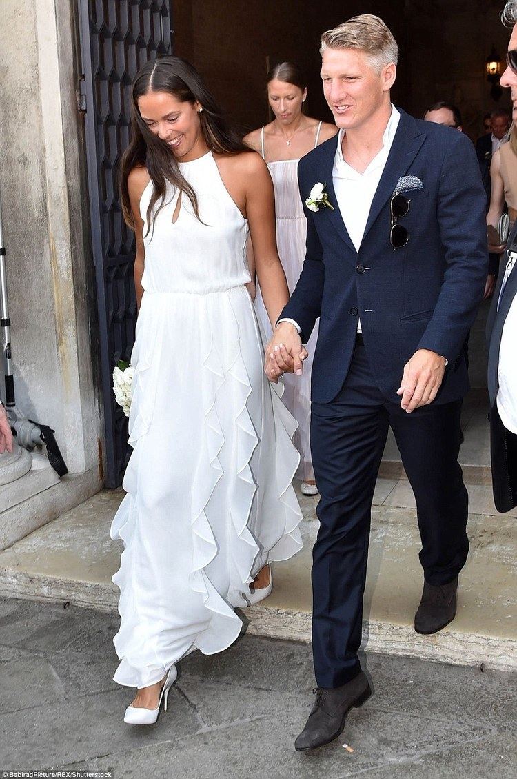 Bastian Schweinsteiger Ana Ivanovic marries footballer Bastian Schweinsteiger in Venice