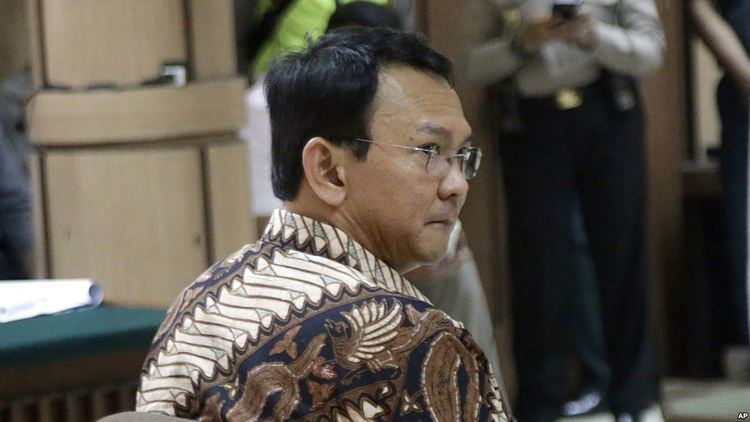 Basuki Tjahaja Purnama Indonesian Court to Proceed With Blasphemy Trial Against Jakarta