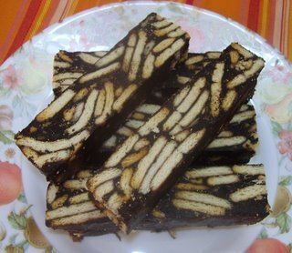 Batik cake My Recipes CHOCOLATE BATIK CAKE