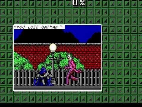 Batman (1986 video game) Batman Video Games part1 YouTube