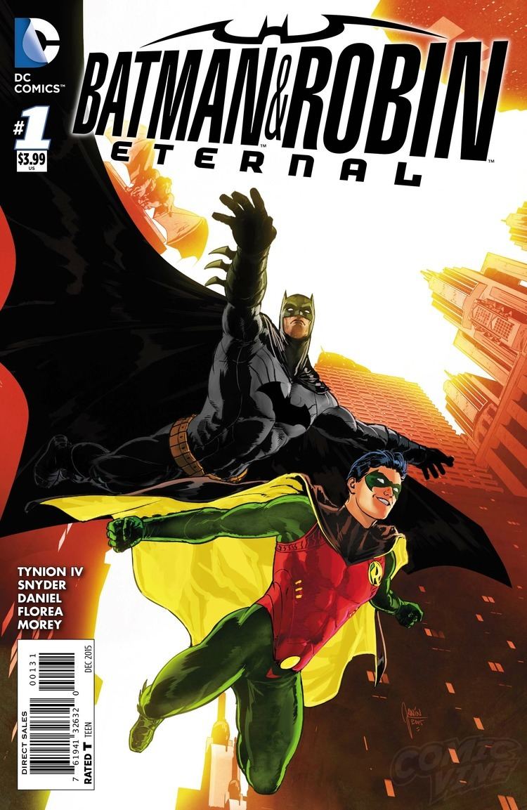 Batman and Robin Eternal Exclusive Preview BATMAN AND ROBIN ETERNAL 1 Comic Vine