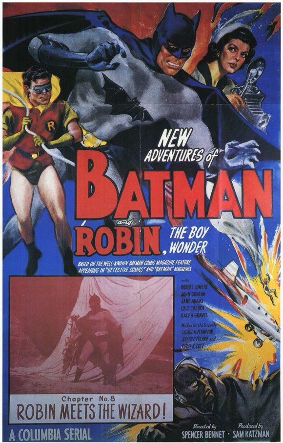 Batman and Robin (serial) Batman and Robin 1949 Marching to a Bureaucratic Beat HuffPost