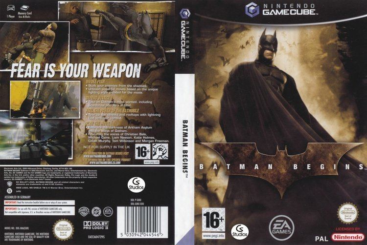 Batman Begins (video game) Batman Begins ISO lt GCN ISOs Emuparadise