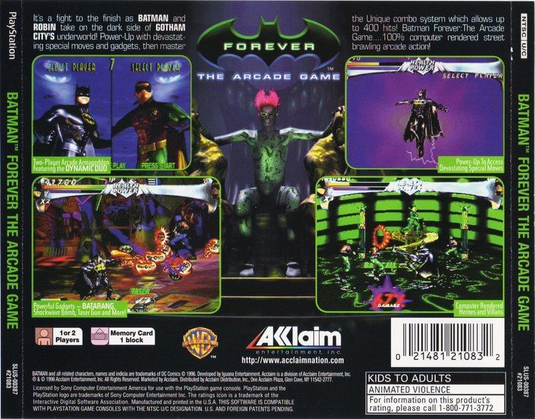 Batman Forever: The Arcade Game psxdatacentercomimageshiresUBSLUS00387SLUS