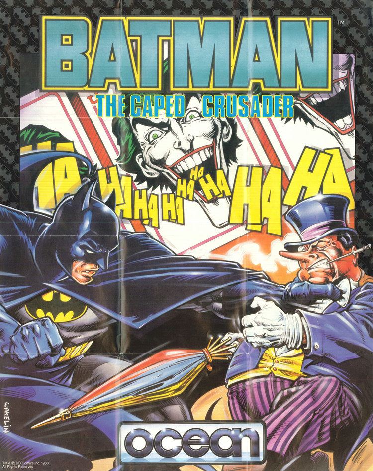 Batman: The Caped Crusader Atari ST Batman The Caped Crusader scans dump download