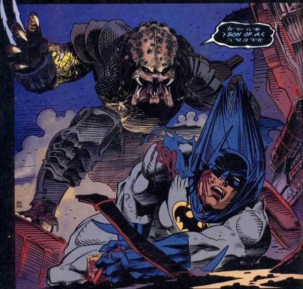 Batman versus Predator TOP 3 ASTONISHING BATMAN CROSSOVERS PART3 Batman vs Predator