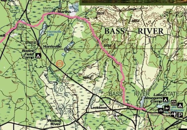 Batona Trail Batona Trail Part 1 Bass River State Forest to Evans Bridge 2B9