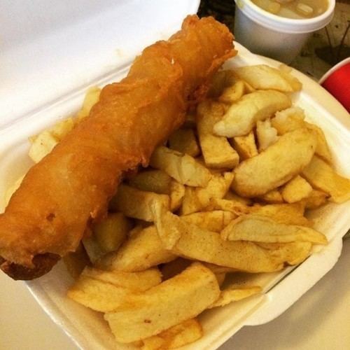 Battered sausage The battered sausage is the only thing you should be getting in the