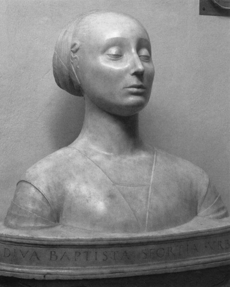 Battista Sforza Battista Sforza by LAURANA Francesco