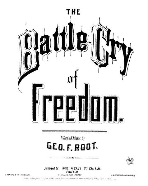 battle cry of freedom george frederick root