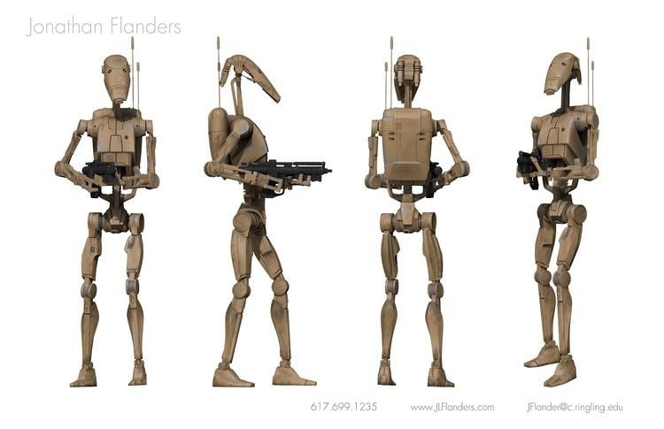 Battle droid are battle droids craftable