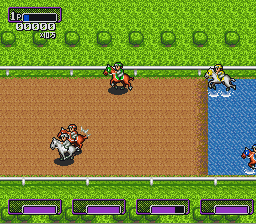 Battle Jockey Battle Jockey SNES Super Nintendo Game by Virgin Games Namco