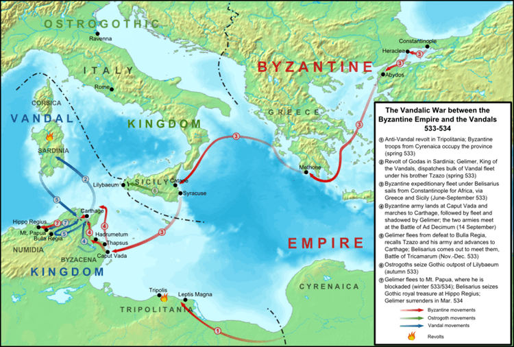 Battle of Ad Decimum Byzantine Military Battle of Ad Decimum Ten Mile Post