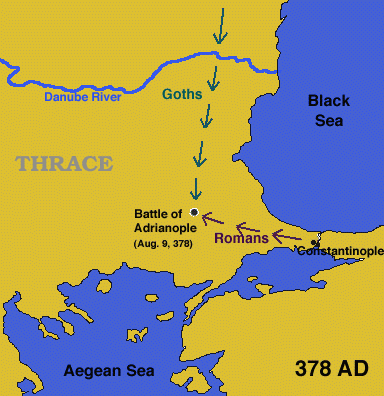 Battle of Adrianople Battle of Adrianople 378