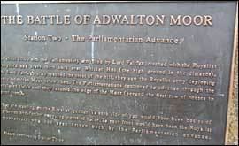 Battle of Adwalton Moor BBC Bradford and West Yorkshire Words Reviews Battlefield