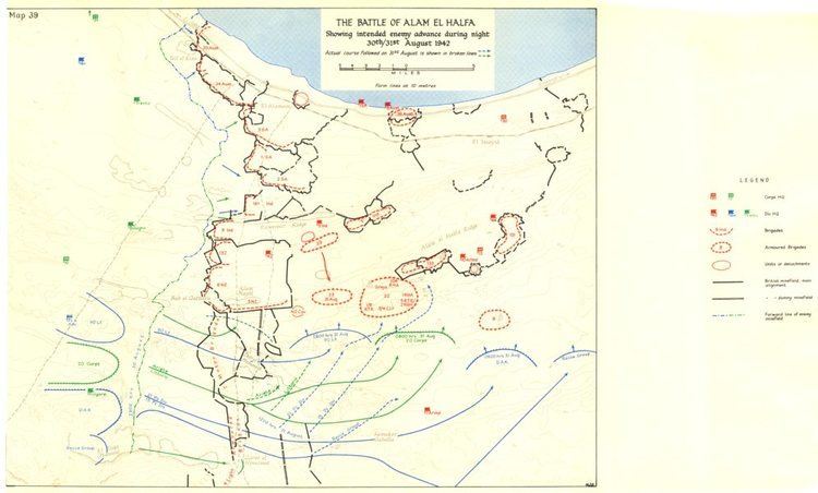 Battle of Alam el Halfa EGYPT 3031 August 1942 The battle alam el halfa intended enemy