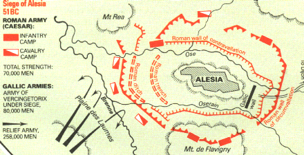 Battle of Alesia wwwgreatmilitarybattlescom3AUsersUserDeskto
