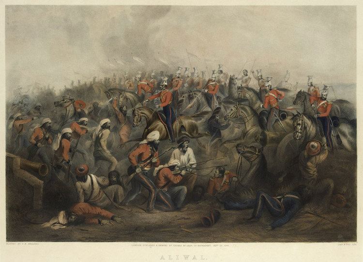Battle of Aliwal Aliwal 28th Jan 184639 Online Collection National Army Museum