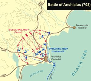 Battle of Anchialus (708) httpsuploadwikimediaorgwikipediacommonsthu