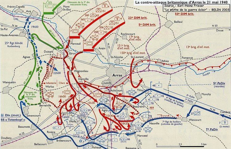 Battle of Arras (1940) RSF1940 Battle of Arras