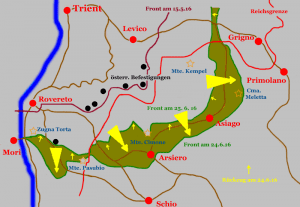 Battle of Asiago Trentino Josef Kolbe