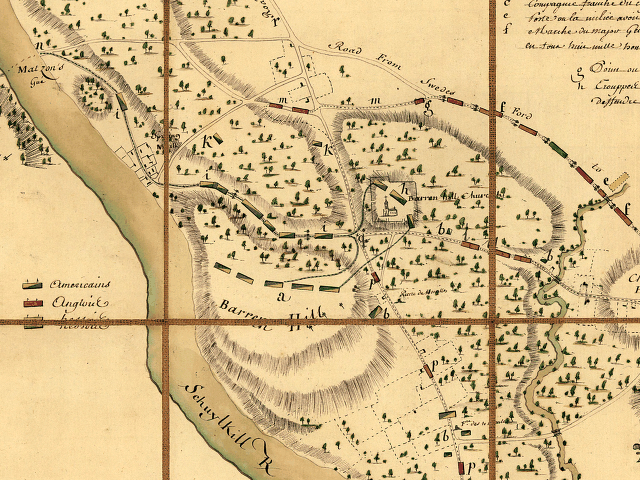 Battle of Barren Hill Lafayette at Barren Hill May 1778