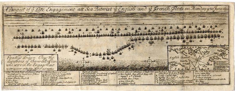 Battle of Beachy Head (1690) The Fleets at the Battle of Beachy Head 1690 Part 1 J D Davies