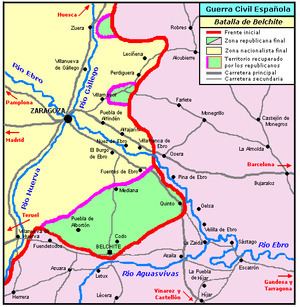 Battle of Belchite (1937) httpsuploadwikimediaorgwikipediacommonsthu