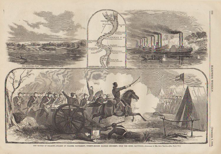 Battle of Belmont Civil War Prints Battle of Belmont