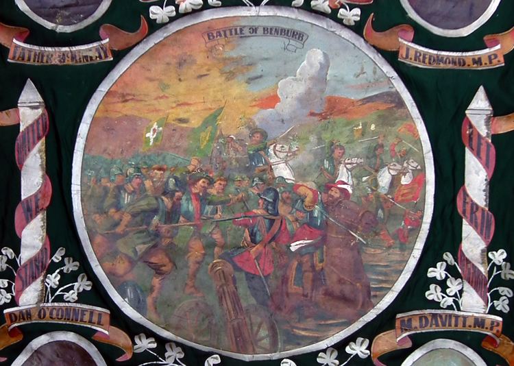 Battle of Benburb Ardboe Heritage The craft of Barney Corr Painter