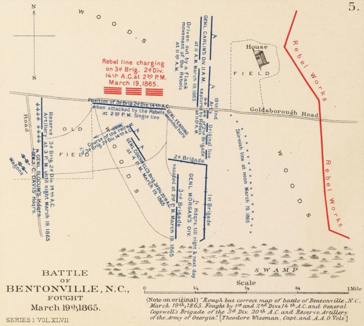 Battle of Bentonville Battle of Bentonville Wikipedia