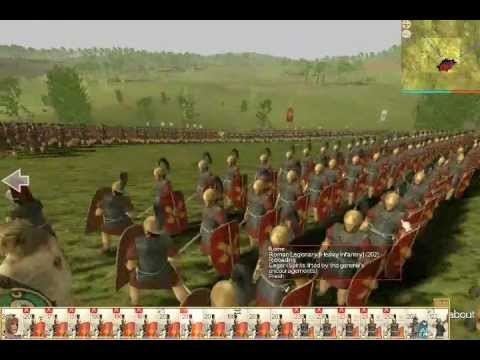 Battle of Bibracte RTWRoma Surrectum II The Battle of Bibracte 58BC Phase 1 Caesar