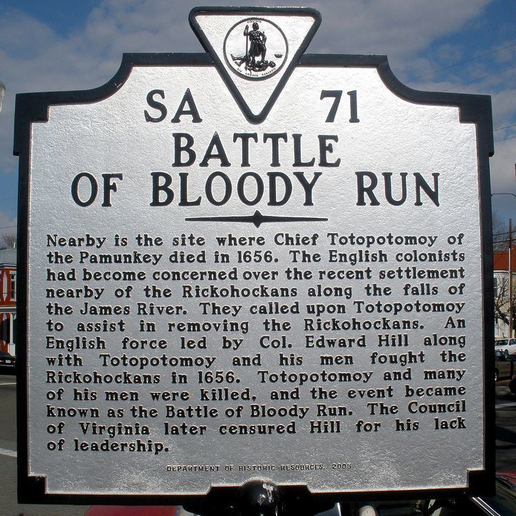 Battle of Bloody Run (1656)