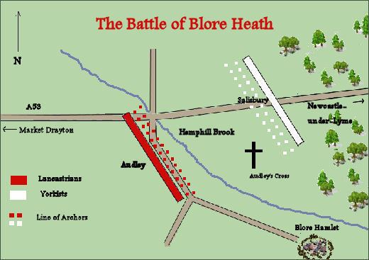 Battle of Blore Heath Battle of Blore Heath