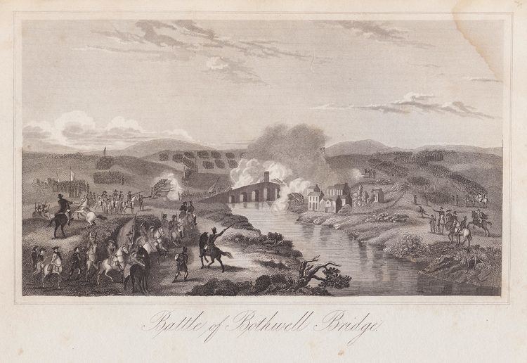 Battle of Bothwell Bridge The Battle of Bothwell Bridge GRAVEN IMAGE