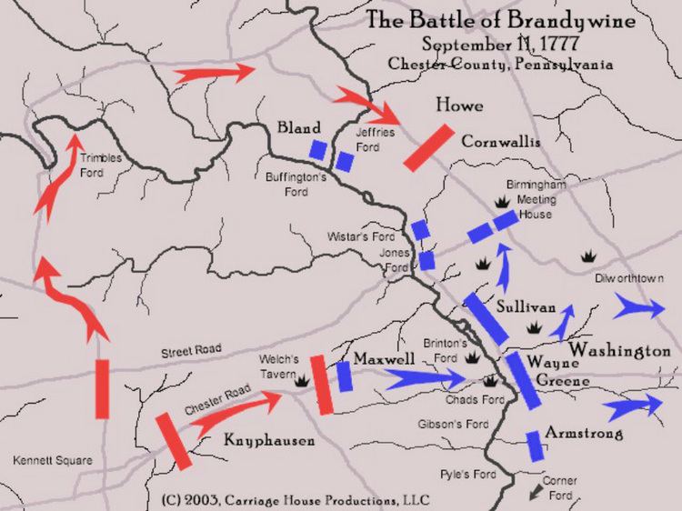 Battle of Brandywine The Battles of Brandywine and Germantown Baron von Steuben How he