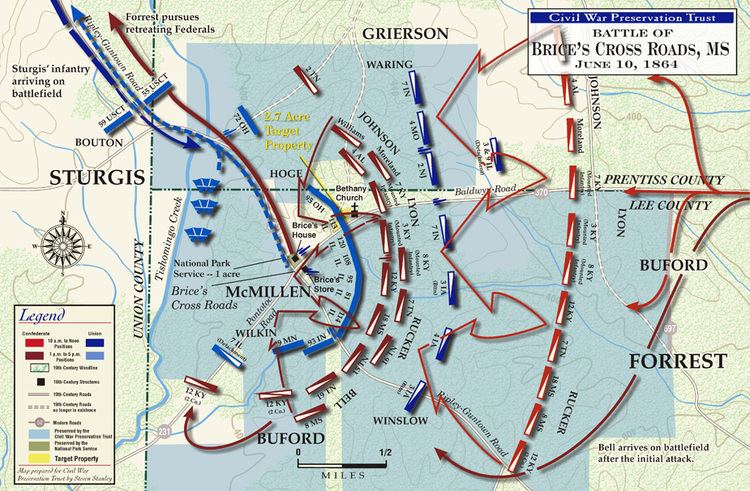 Battle of Brice's Crossroads June 10 1864 Battle of Brice39s Crossroads Almost Chosen People