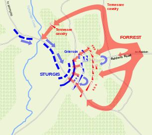 Battle of Brice's Crossroads httpsuploadwikimediaorgwikipediacommonsthu