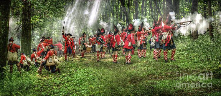 Battle of Bushy Run 1763 Battle Of Bushy Run Pennsylvania Digital Art by Randy Steele