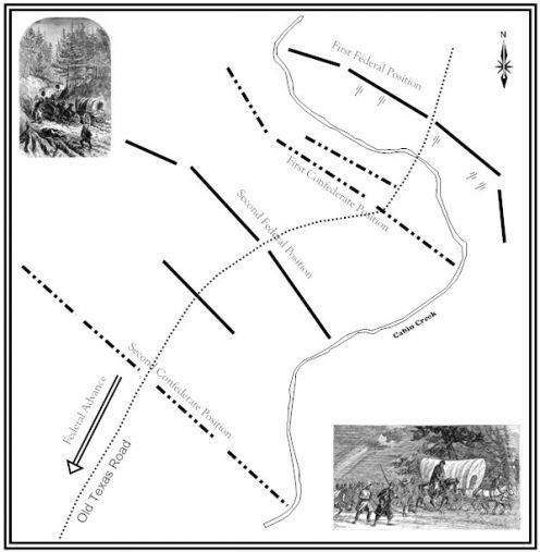 Battle of Cabin Creek Oklahoma Civil War Sites The First Battle of Cabin Creek