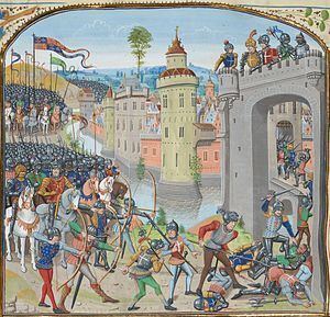 Battle of Caen (1346) httpsuploadwikimediaorgwikipediacommonsthu
