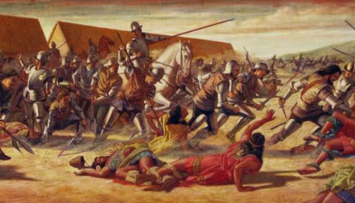 Battle of Cajamarca wwwworldhistoryforusallcomlib022872historyb