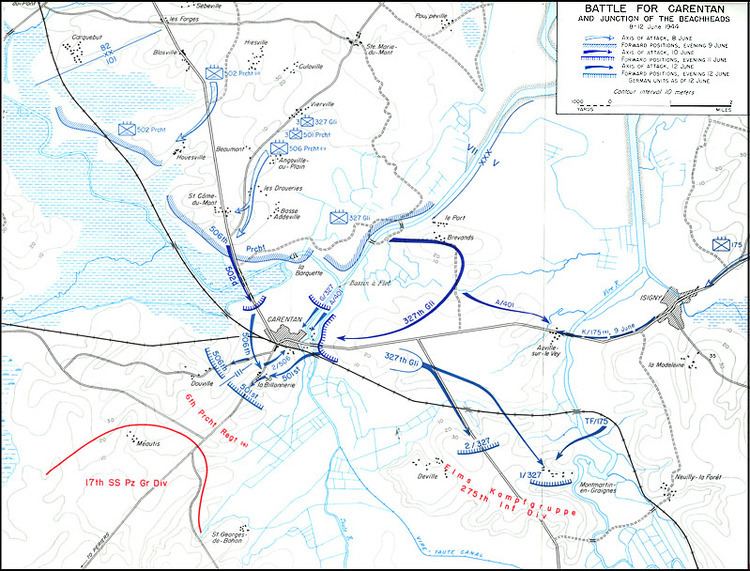 Battle of Carentan Battle of Carentan Wikipedia