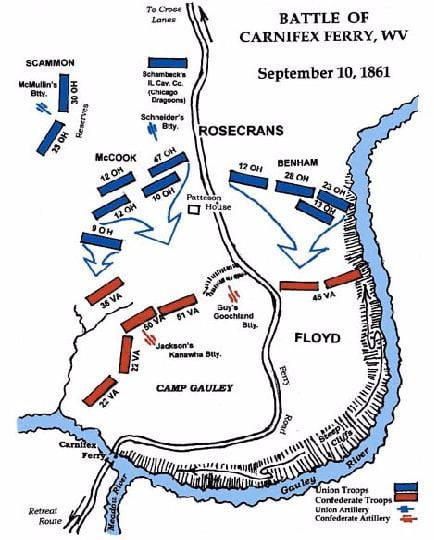 Battle of Carnifex Ferry The Battle of Carnifex Ferry American Civil War Forums