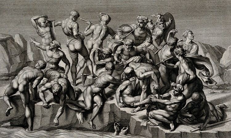 Battle of Cascina (Michelangelo) FileThe battle of Cascina Engraving by L Schiavonetti 1808 a